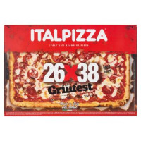 Italpizza 26x38 Grillfest Salamino, Salsiccia, Bacon Meat Lovers Edition 535 g