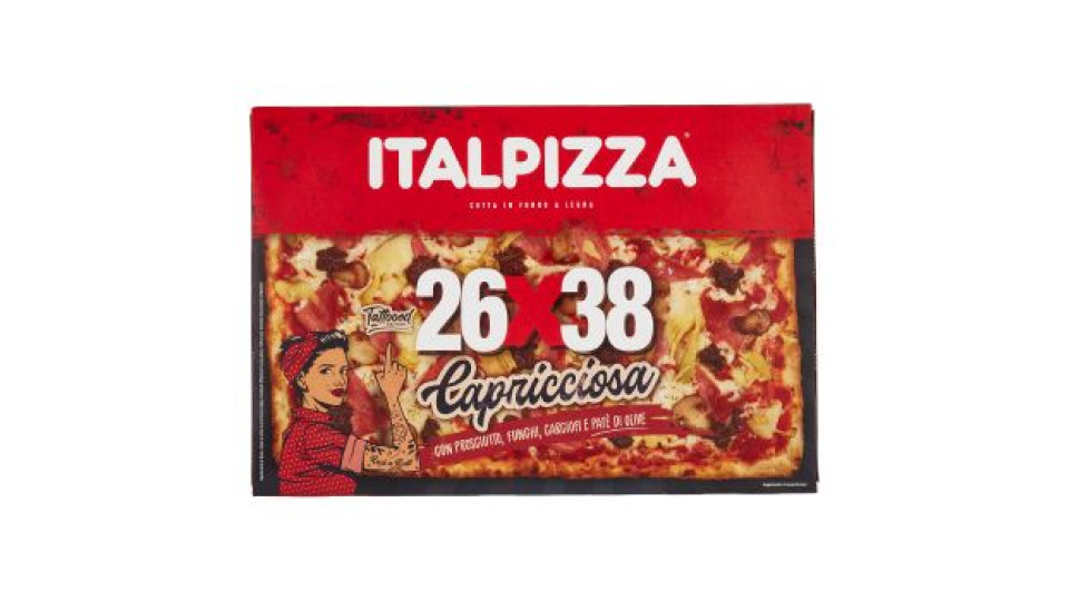 Italpizza 26x38 Capricciosa 585 g