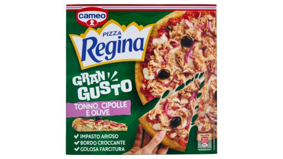 cameo Pizza Regina Gran Gusto Tonno, Cipolle e Olive 415 g