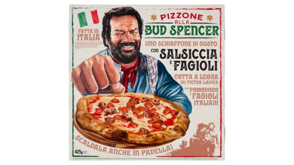 Bud Power Pizzone alla Bud Spencer con Salsiccia e Fagioli 425 g