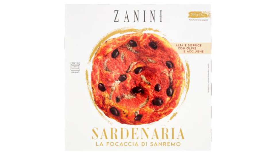 Zanini Sardenaria la Focaccia di Sanremo 500 g