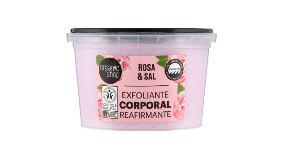 organic shop Scrub Corpo Rassodante Rosa & Sal 250 ml
