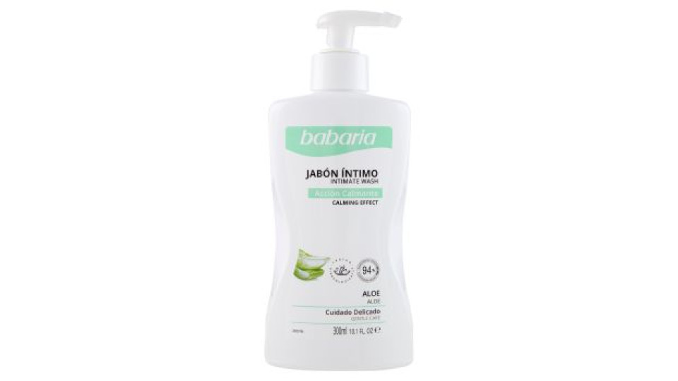 babaria Intimate Wash Calming Effect Aloe 300 ml