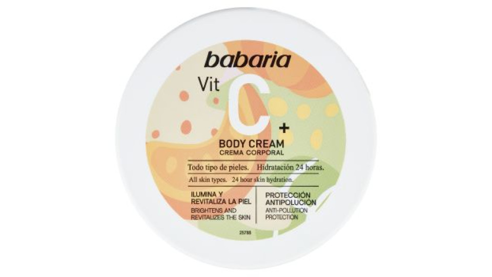 Babaria, Vit C + Crema Corpo 400 ml