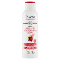 lavera Shampoo Colour & Care Nutriente per Capelli Colorati Melograno Bio & Olio di Semi d'Uva 250ml
