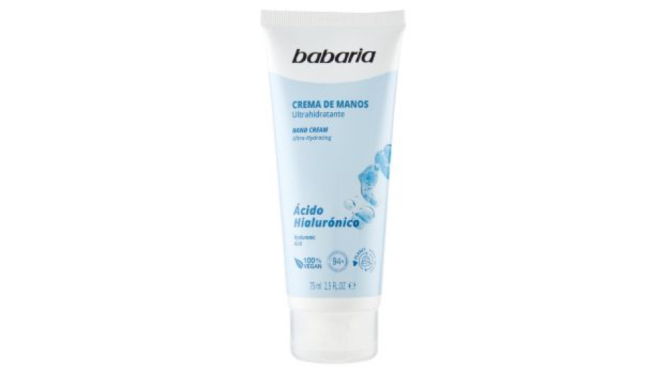 babaria Hand Cream Hyaluronic Acid 75 ml