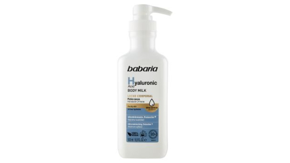 Babaria, Hyaluronic Acid Latte Corpo 500 ml