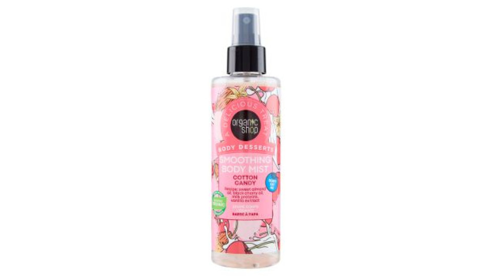 organic shop Body Desserts Smoothing Body Mist Cotton Candy 200 ml