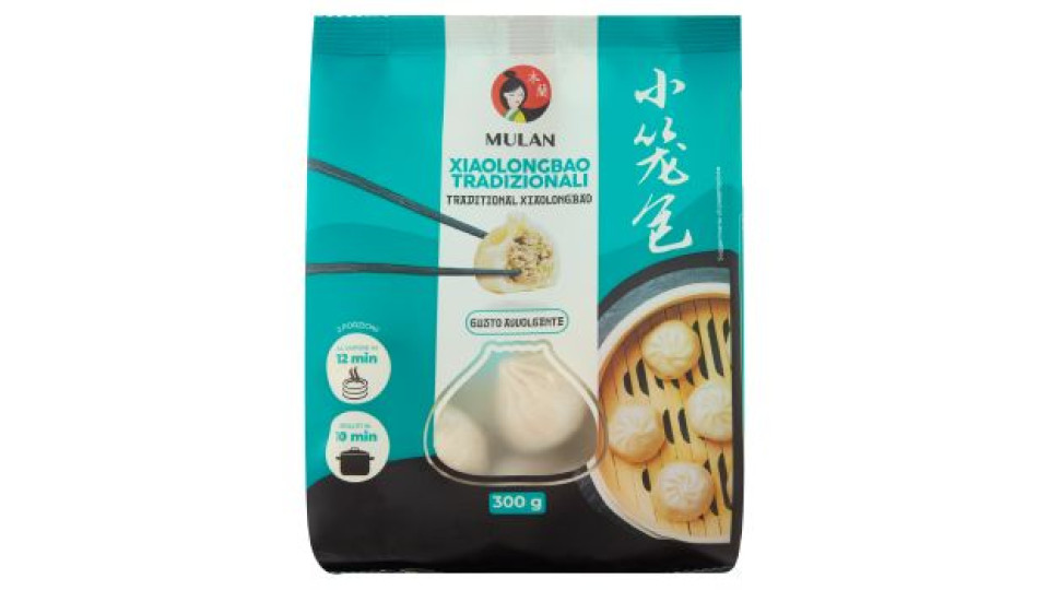 Mulan Xiaolongbao Tradizionali Gusto Avvolgente 300 g