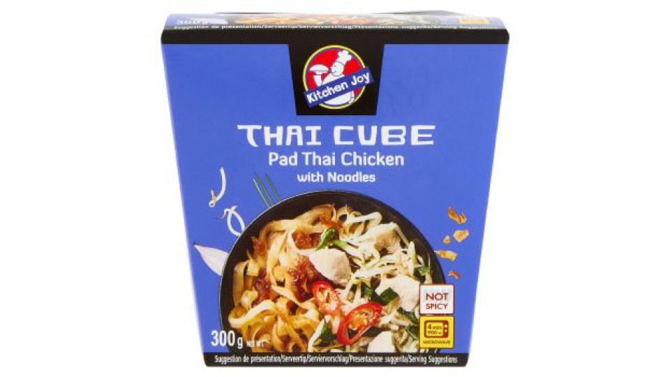Kitchen Joy Thai Cube Pad Thai Chicken with Noodles 300 g