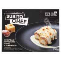 Subito Chef Crespelle Prosciutto Cotto e Formaggio 250 g