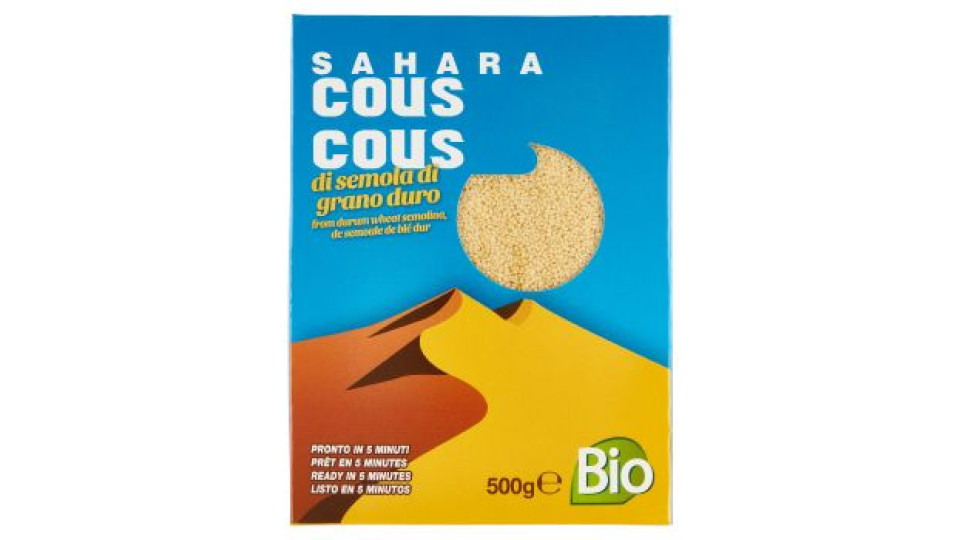 Sahara Cous Cous di semola di grano duro Bio 500 g