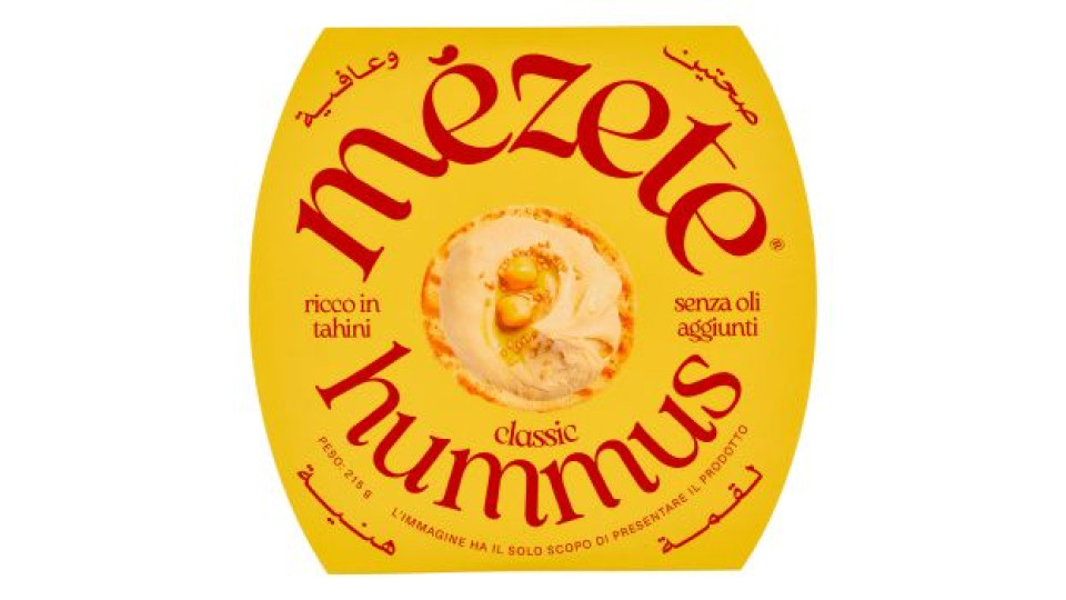 mézete hummus classic 215 g