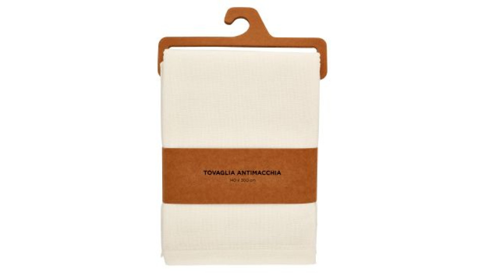 Tovaglia Antimacchia 140 x 300 cm bianco