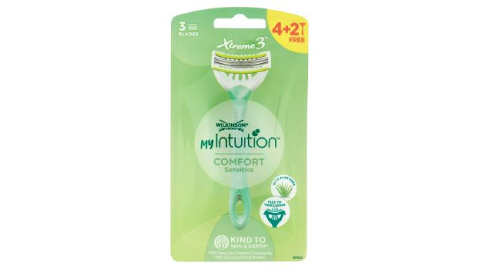 Wilkinson Sword My Intuition Xtreme 3 Comfort Sensitive 4+2
