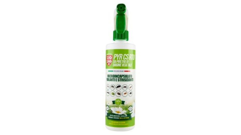 Zig Zag Insetticida PYR CS RTU Microincapsulato Volanti e Striscianti 400 ml