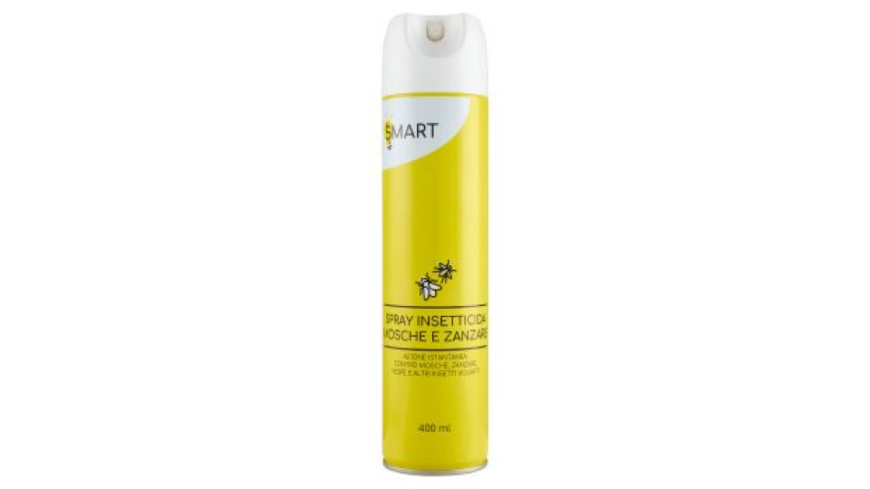 Smart Spray insetticida mosche e zanzare 400 ml