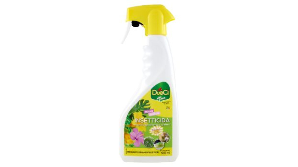 DueCi Plus Insetticida per Piante Ornamentali e Fiori 500 ml