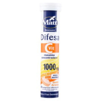 Matt Benessere Difesa Vit C 1000 mg 20 compresse effervescenti 80 g
