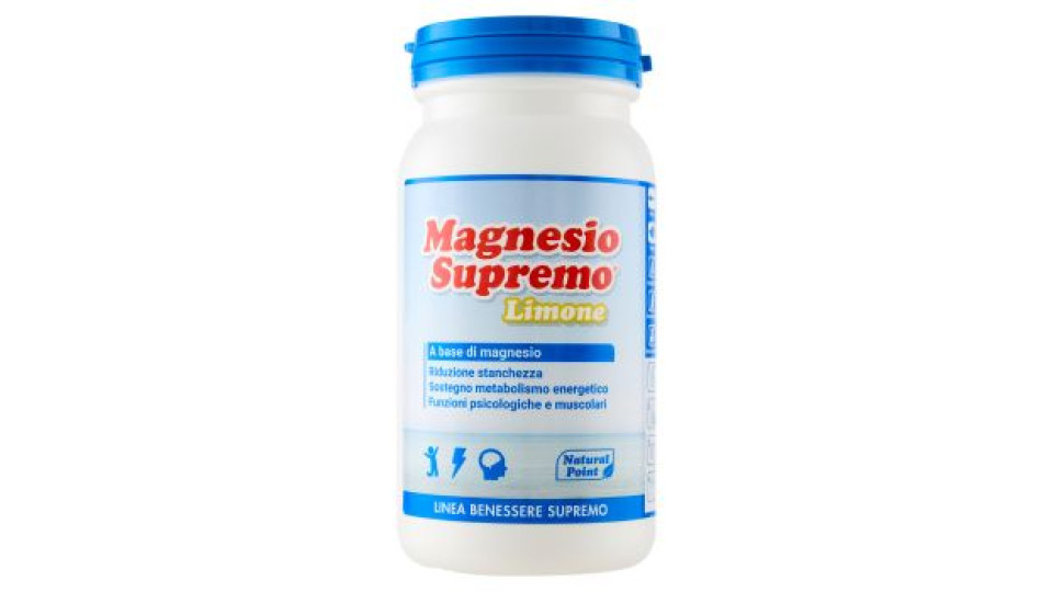 Natural Point Linea Benessere Supremo Magnesio Supremo Donna 150 g