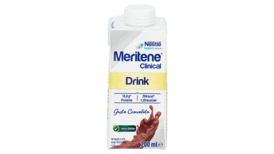MERITENE Clinical Drink Gusto Cioccolato 200 ml