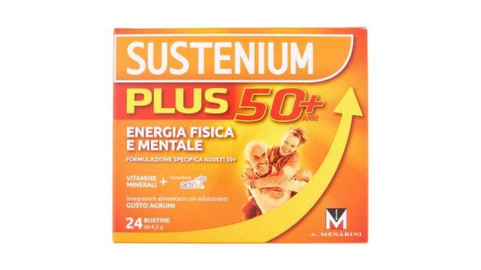 Sustenium Plus 50+ Anni Bustine 24 x 4,5 g