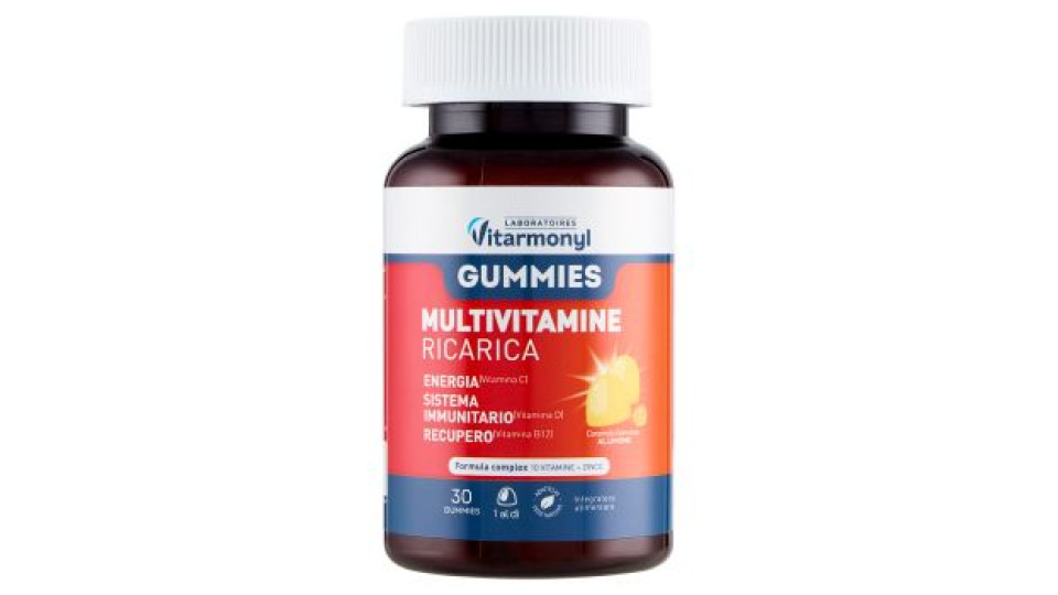 Laboratoires Vitarmonyl Gummies Multivitamine Ricarica 30 Gummies 75 g