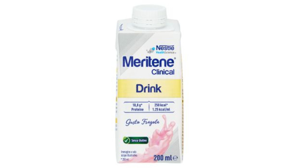 MERITENE Clinical Drink Gusto Fragola 200 ml