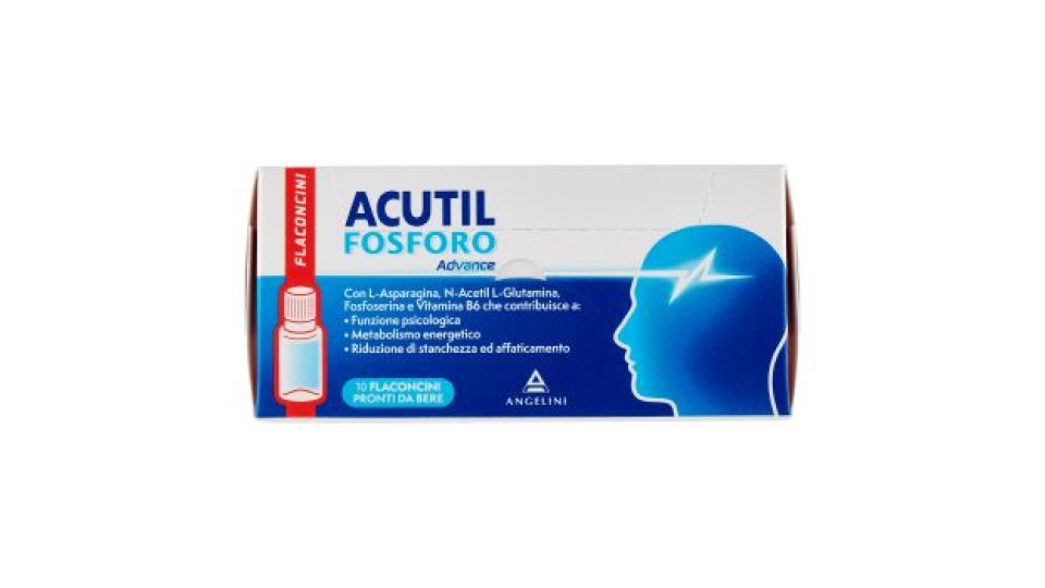 Acutil Fosforo Advance Flaconcini 10 x 10 ml