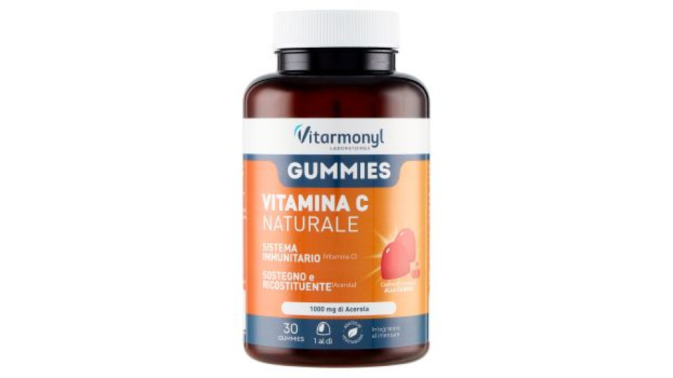 Laboratoires Vitarmonyl Gummies Vitamina C Naturale 30 Gummies 90 g