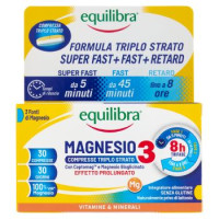 equilibra Magnesio 3 Compresse Triplo Strato 30 x 1,27 g