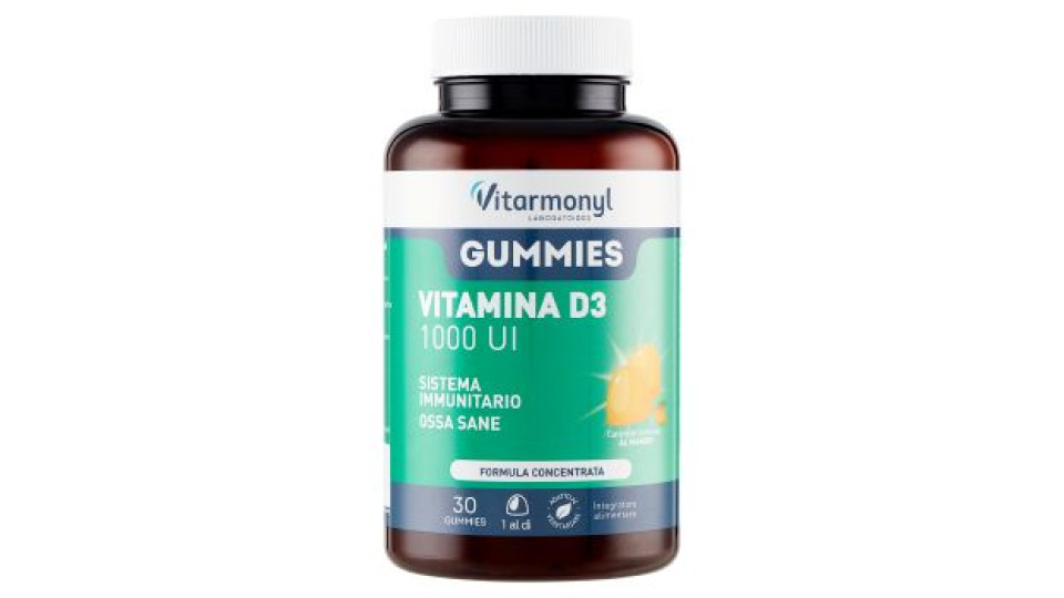 Laboratoires Vitarmonyl Gummies Vitamina D3 1000 UI 30 Gummies 90 g