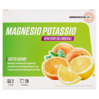 Greenwood Labs Magnesio Potassio Reintegro Sali Minerali Bustine 20 x 5 g
