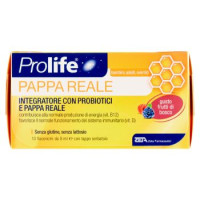 Prolife Pappa Reale Integratore con Probiotici e Pappa Reale 10 x 8 ml