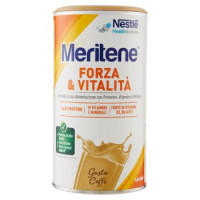 MERITENE FORZA E VITALITÀ POLVERE CAFFÈ Integratore di proteine vitamine e minerali 270g