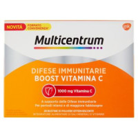 Multicentrum difese integratore difese immunitarie boost vitaminaC per stagione invernale 28bst 199g