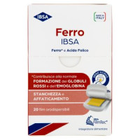Ibsa Ferro Ibsa 20 film orodispersibili 6,46 g