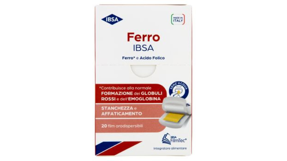 Ibsa Ferro Ibsa 20 film orodispersibili 6,46 g