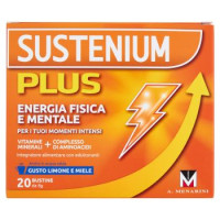 Sustenium Plus Gusto Limone e Miele Bustine 20 x 8 g