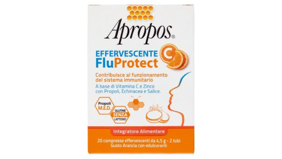 Apropos Effervescente FluProtect compresse effervescenti 20 x 4,5 g