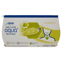 RESOURCE aqua¿ Gelificata Mela/Pera 4 x 125 g