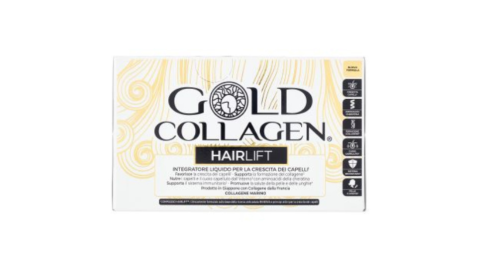 Gold Collagen Hairlift Flaconi 10 x 50 ml
