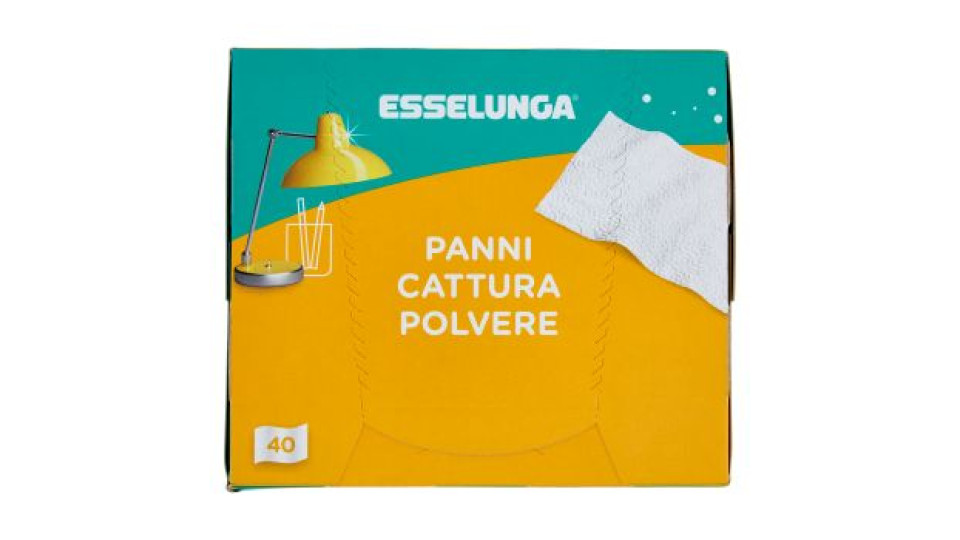 Esselunga Panni cattura polvere 40 pz