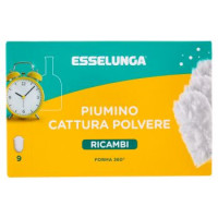 Esselunga Piumino cattura polvere ricambi 9 pz