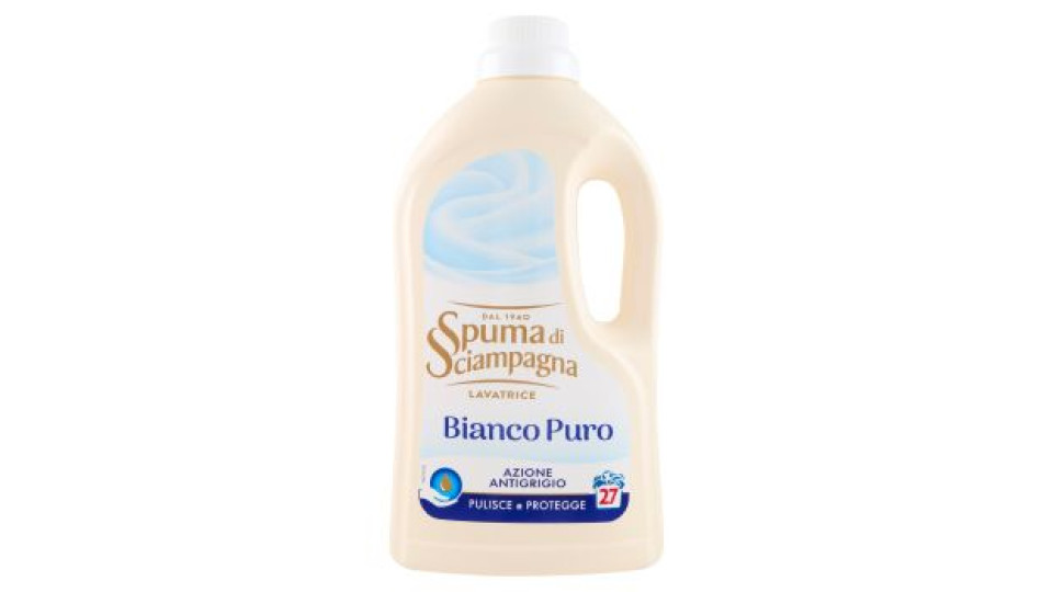 Spuma di Sciampagna Lavatrice Bianco puro 1215 ml