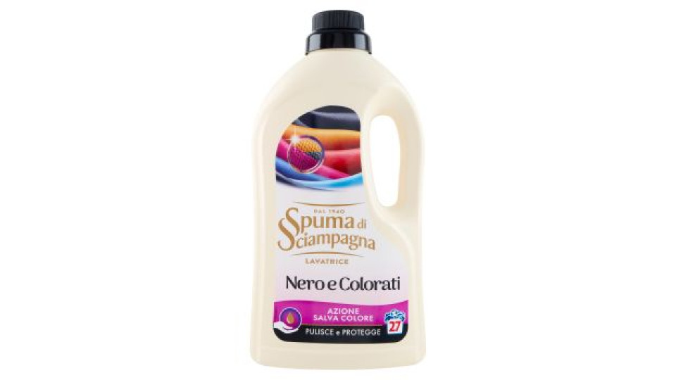 Spuma di Sciampagna Lavatrice Nero puro 1215 ml