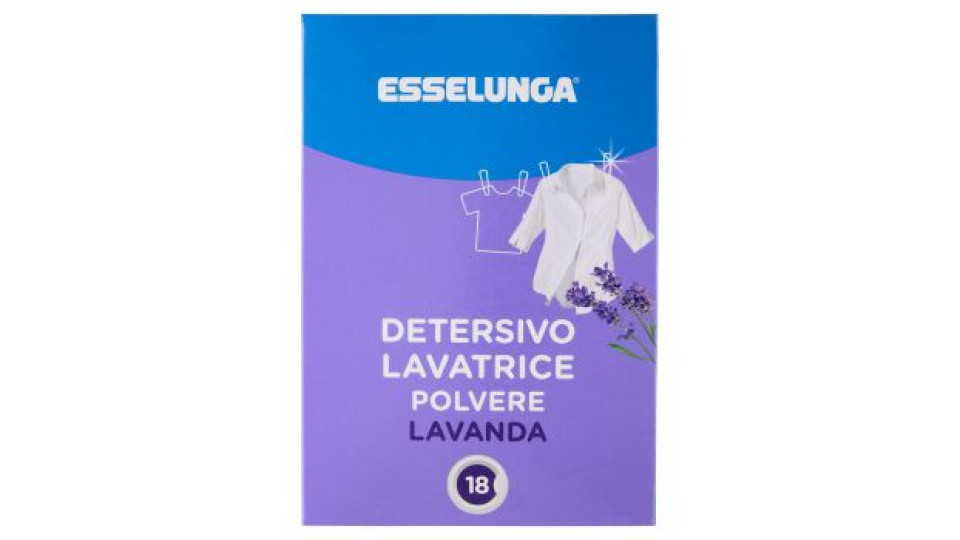 Esselunga Detersivo lavatrice polvere lavanda 1,170 kg