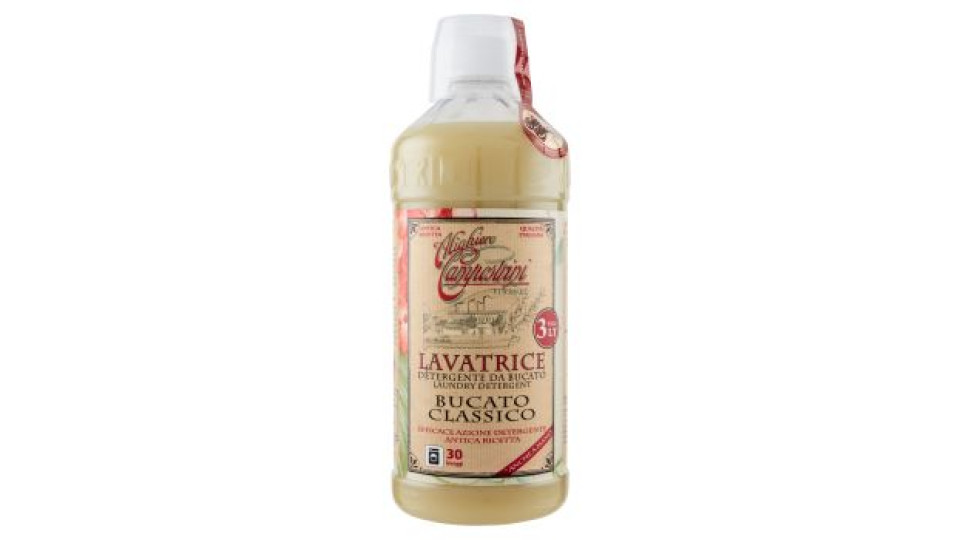 Alighiero Campostrini Lavatrice Detergente da Bucato Bucato Classico 1 L