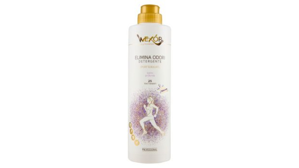 Wexór Elimina Odori Detergente Sport e Bucato 750 ml