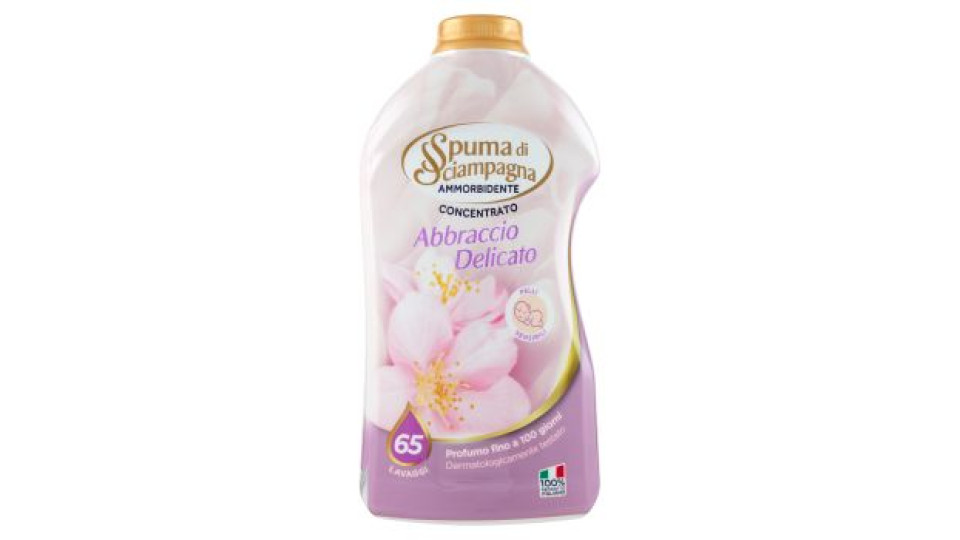 Spuma di Sciampagna Ammorbidente Concentrato Abbraccio Delicato 1300 ml